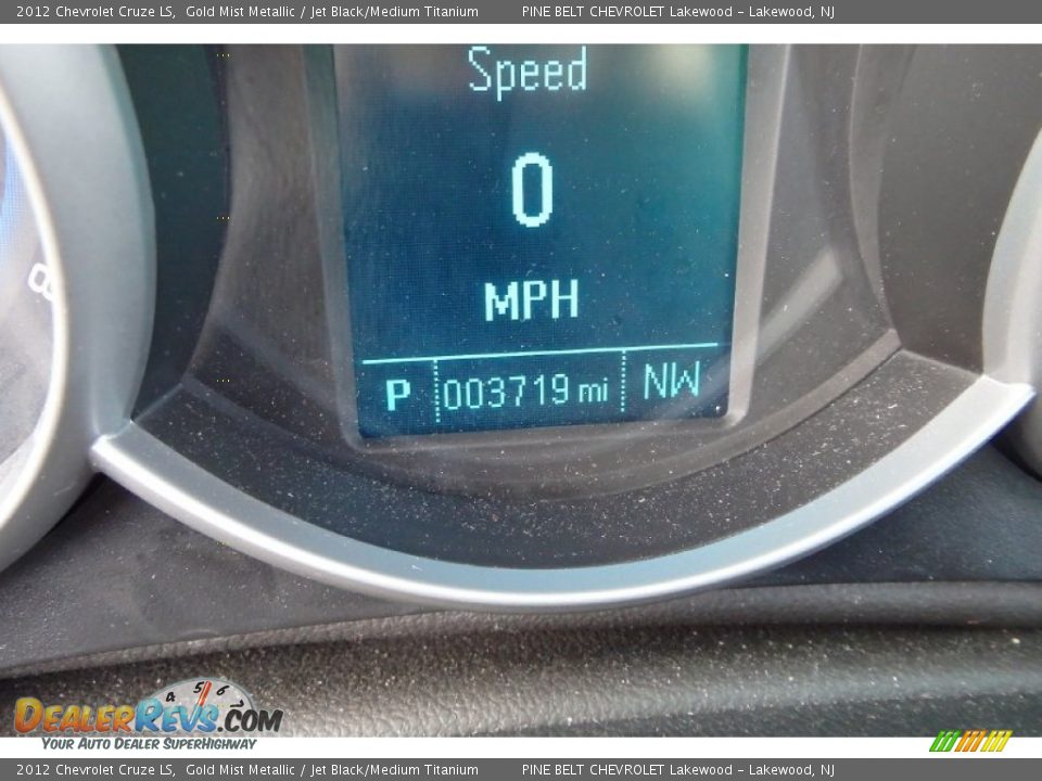2012 Chevrolet Cruze LS Gold Mist Metallic / Jet Black/Medium Titanium Photo #27