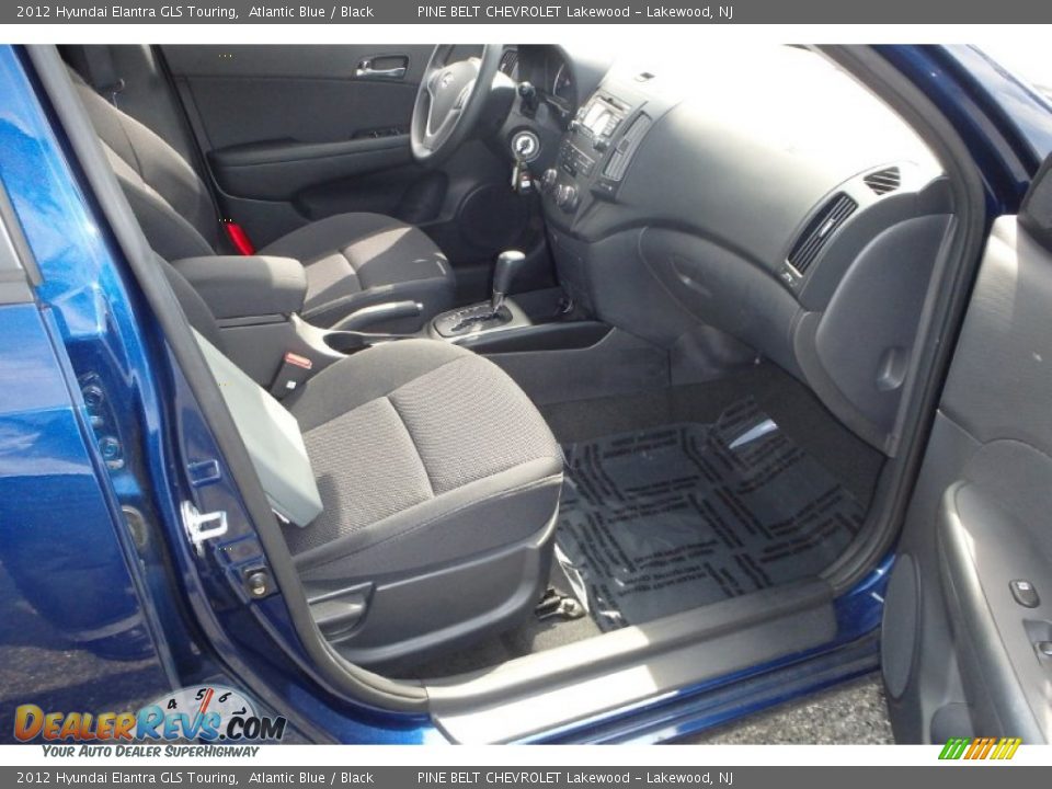 2012 Hyundai Elantra GLS Touring Atlantic Blue / Black Photo #10