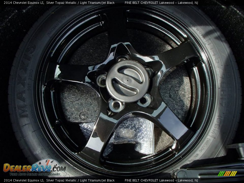 2014 Chevrolet Equinox LS Silver Topaz Metallic / Light Titanium/Jet Black Photo #8
