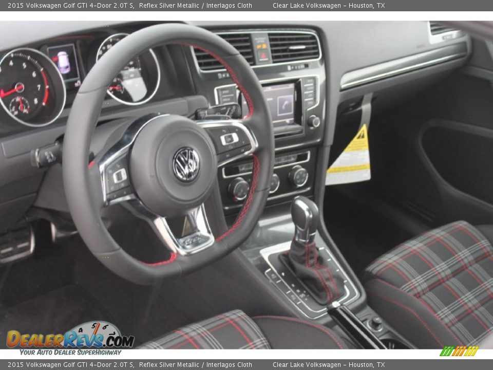 Dashboard of 2015 Volkswagen Golf GTI 4-Door 2.0T S Photo #9