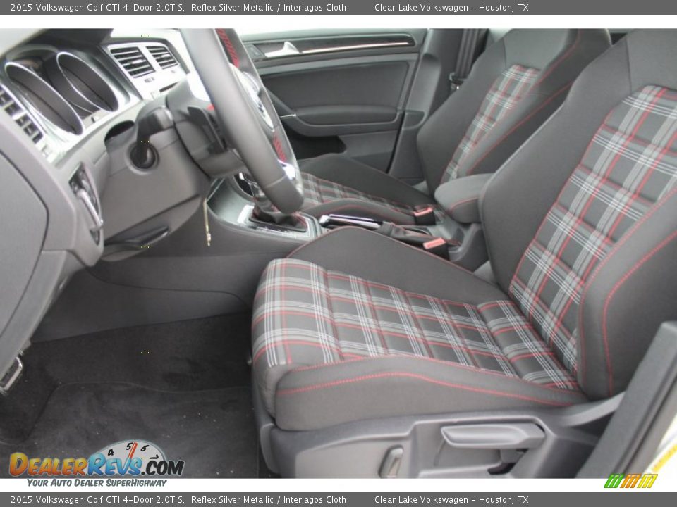 Interlagos Cloth Interior - 2015 Volkswagen Golf GTI 4-Door 2.0T S Photo #10