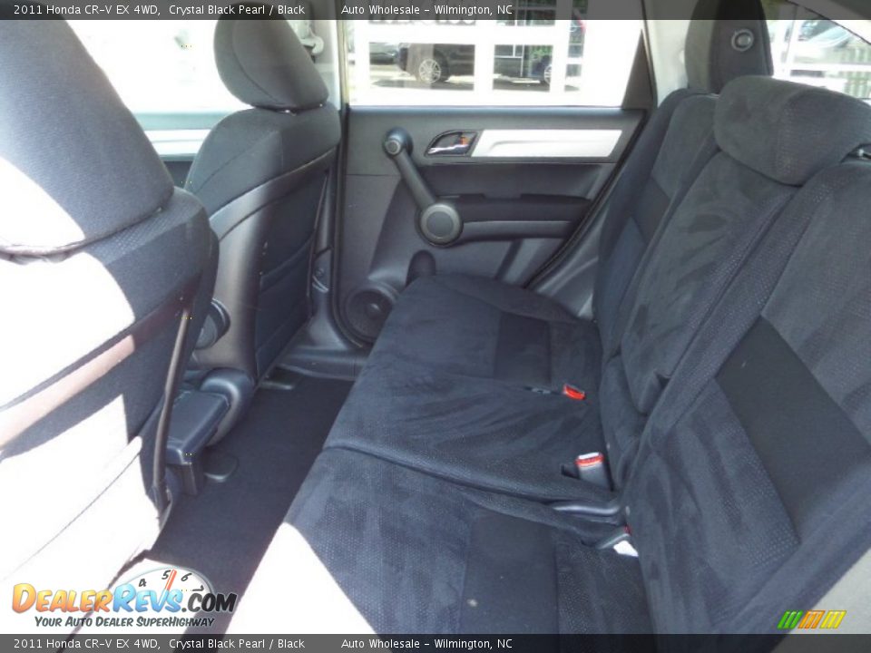 2011 Honda CR-V EX 4WD Crystal Black Pearl / Black Photo #12