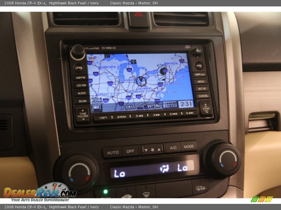 Navigation of 2008 Honda CR-V EX-L Photo #8