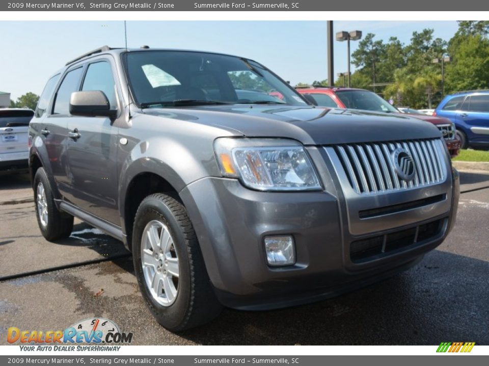 2009 Mercury Mariner V6 Sterling Grey Metallic / Stone Photo #1