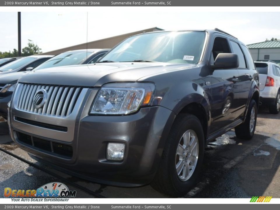 2009 Mercury Mariner V6 Sterling Grey Metallic / Stone Photo #7