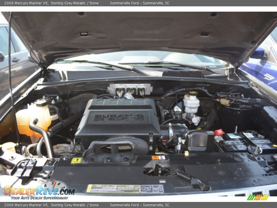 2009 Mercury Mariner V6 Sterling Grey Metallic / Stone Photo #9
