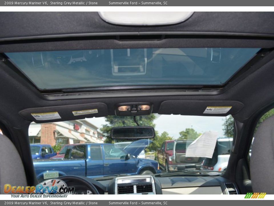 2009 Mercury Mariner V6 Sterling Grey Metallic / Stone Photo #14