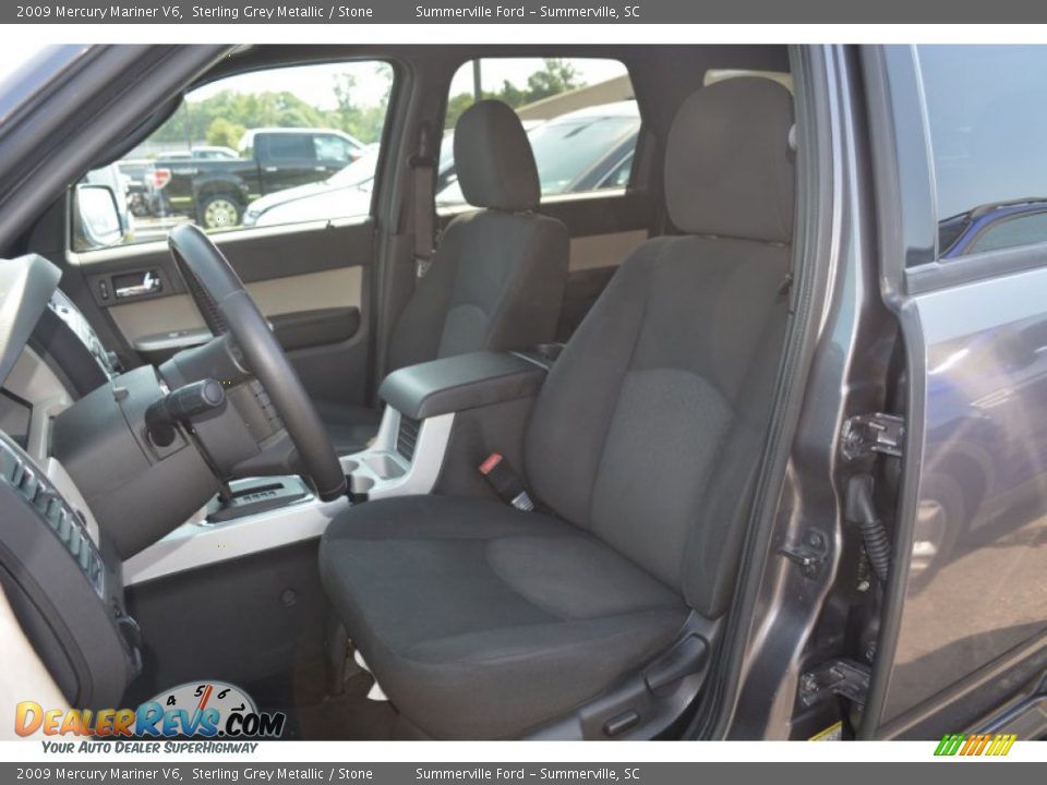 2009 Mercury Mariner V6 Sterling Grey Metallic / Stone Photo #19