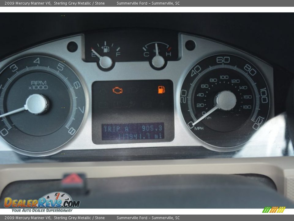 2009 Mercury Mariner V6 Sterling Grey Metallic / Stone Photo #20