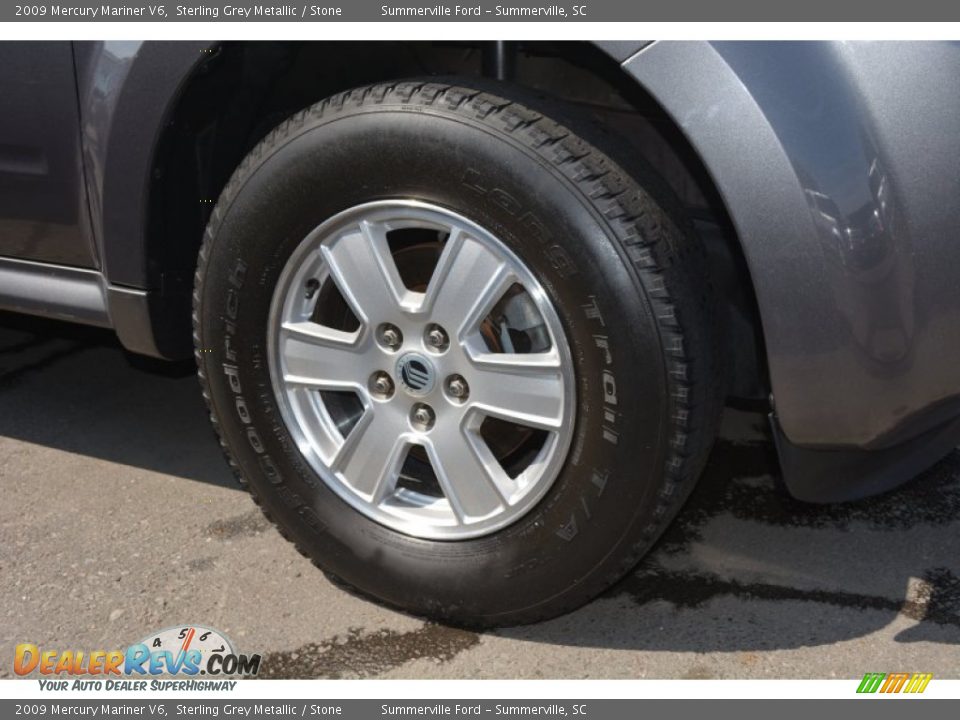 2009 Mercury Mariner V6 Sterling Grey Metallic / Stone Photo #22