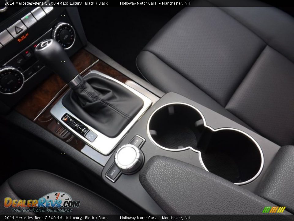 2014 Mercedes-Benz C 300 4Matic Luxury Black / Black Photo #10