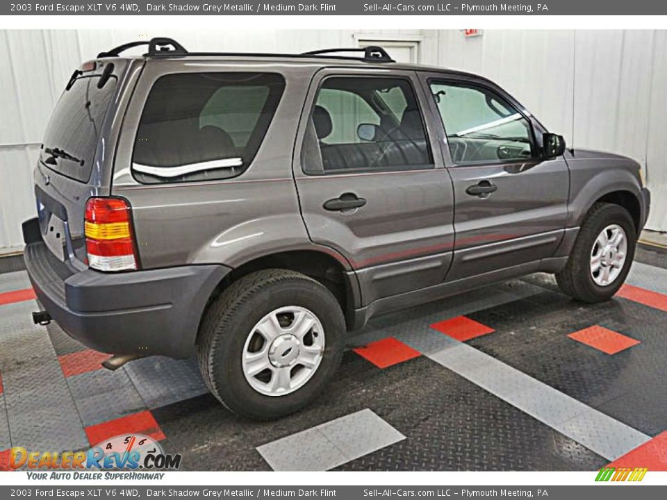 2003 Ford Escape XLT V6 4WD Dark Shadow Grey Metallic / Medium Dark Flint Photo #5