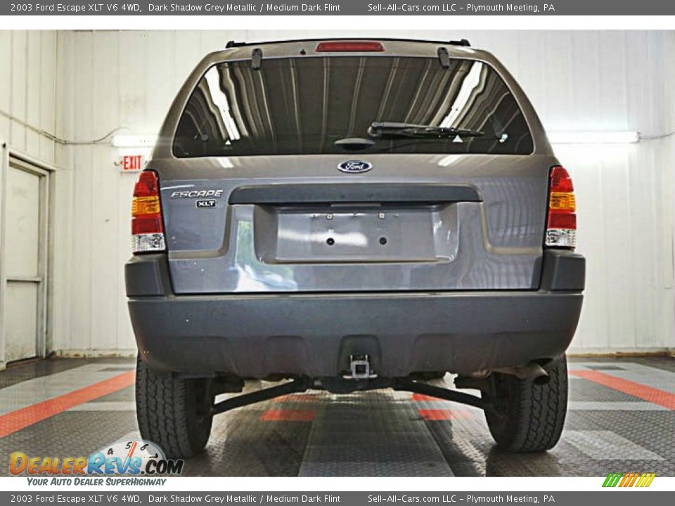 2003 Ford Escape XLT V6 4WD Dark Shadow Grey Metallic / Medium Dark Flint Photo #6
