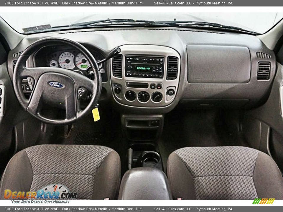 2003 Ford Escape XLT V6 4WD Dark Shadow Grey Metallic / Medium Dark Flint Photo #8