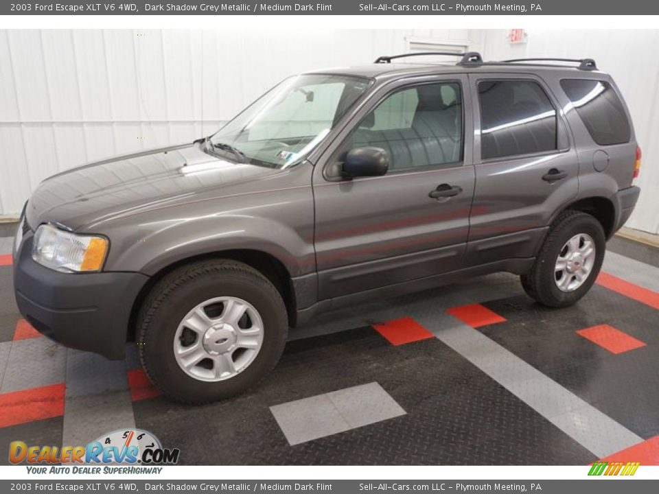 2003 Ford Escape XLT V6 4WD Dark Shadow Grey Metallic / Medium Dark Flint Photo #10