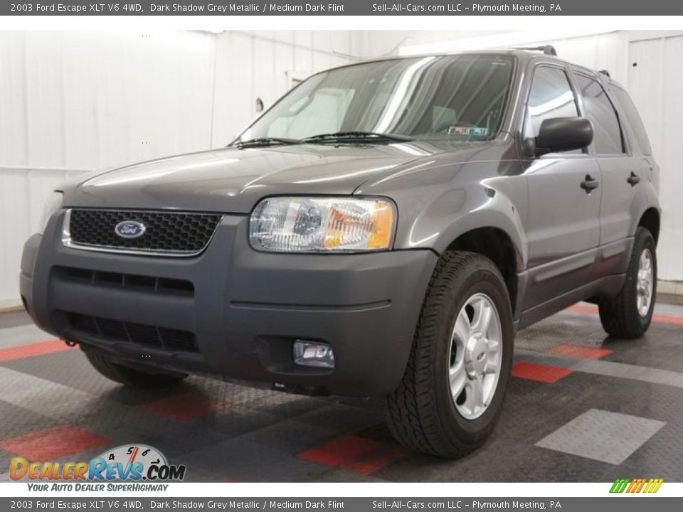 2003 Ford Escape XLT V6 4WD Dark Shadow Grey Metallic / Medium Dark Flint Photo #11
