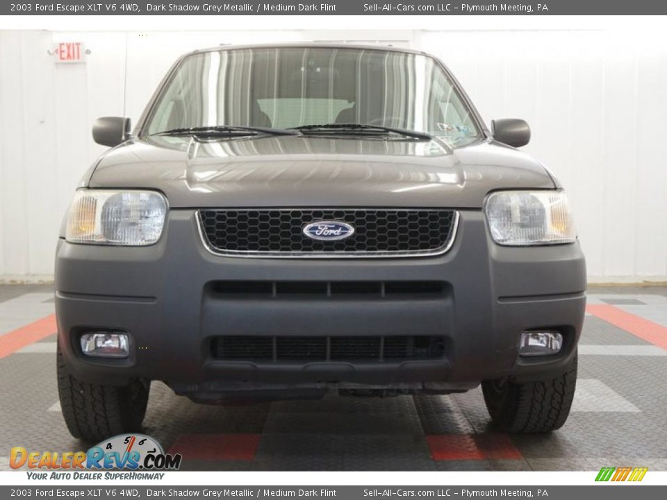 2003 Ford Escape XLT V6 4WD Dark Shadow Grey Metallic / Medium Dark Flint Photo #12