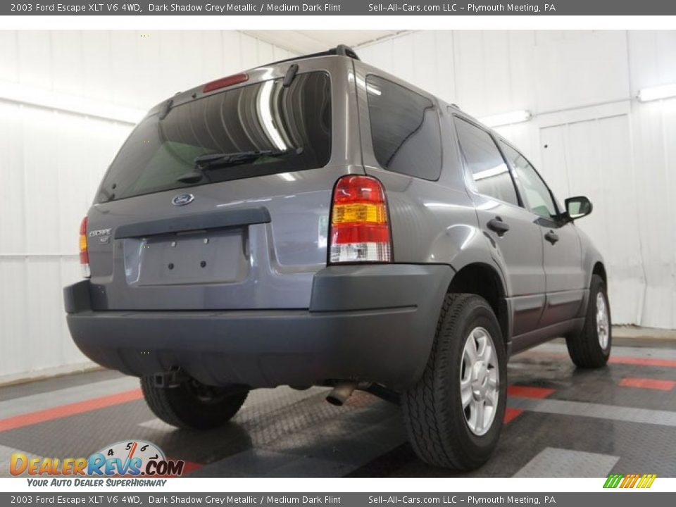 2003 Ford Escape XLT V6 4WD Dark Shadow Grey Metallic / Medium Dark Flint Photo #16
