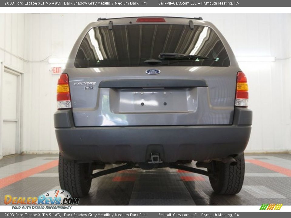 2003 Ford Escape XLT V6 4WD Dark Shadow Grey Metallic / Medium Dark Flint Photo #17