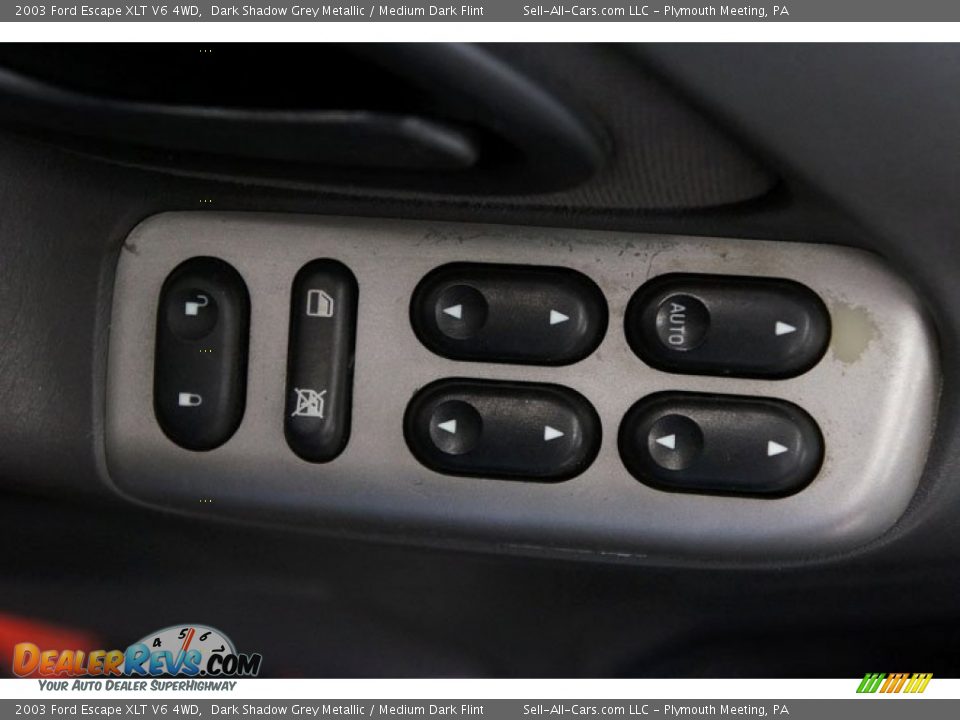 2003 Ford Escape XLT V6 4WD Dark Shadow Grey Metallic / Medium Dark Flint Photo #21