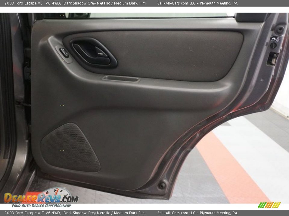2003 Ford Escape XLT V6 4WD Dark Shadow Grey Metallic / Medium Dark Flint Photo #24