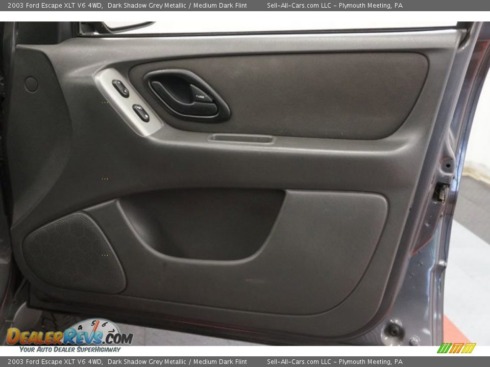 2003 Ford Escape XLT V6 4WD Dark Shadow Grey Metallic / Medium Dark Flint Photo #25