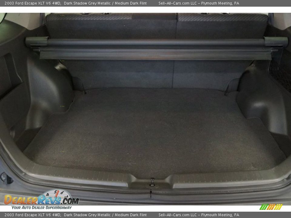 2003 Ford Escape XLT V6 4WD Dark Shadow Grey Metallic / Medium Dark Flint Photo #26