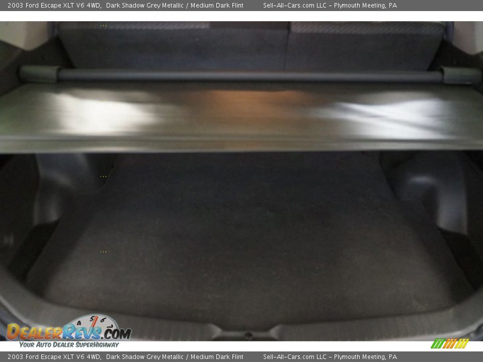 2003 Ford Escape XLT V6 4WD Dark Shadow Grey Metallic / Medium Dark Flint Photo #27