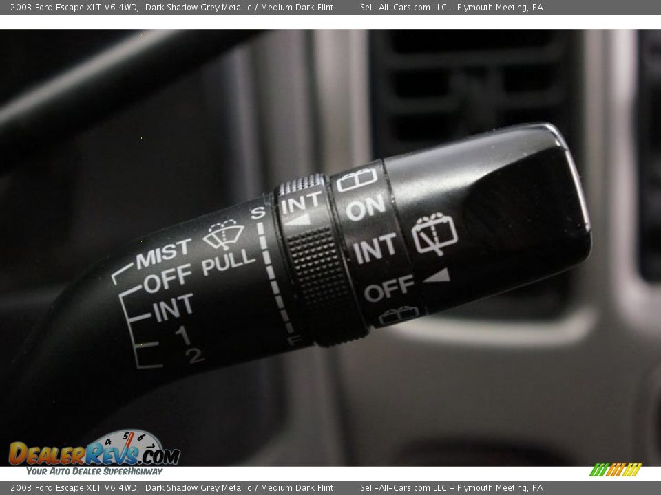 2003 Ford Escape XLT V6 4WD Dark Shadow Grey Metallic / Medium Dark Flint Photo #32