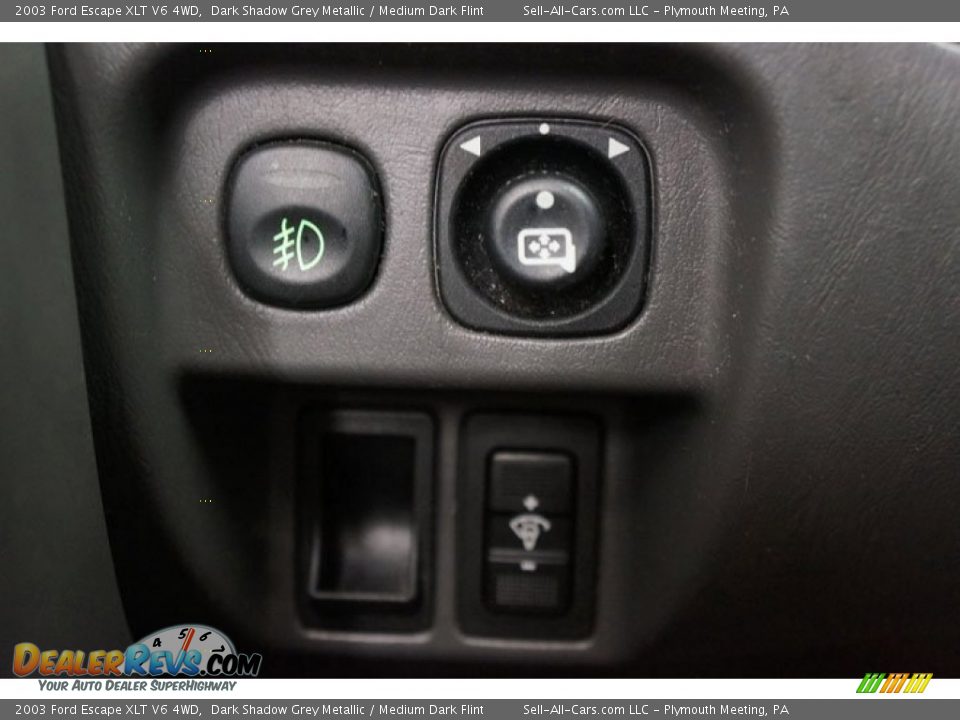 2003 Ford Escape XLT V6 4WD Dark Shadow Grey Metallic / Medium Dark Flint Photo #34