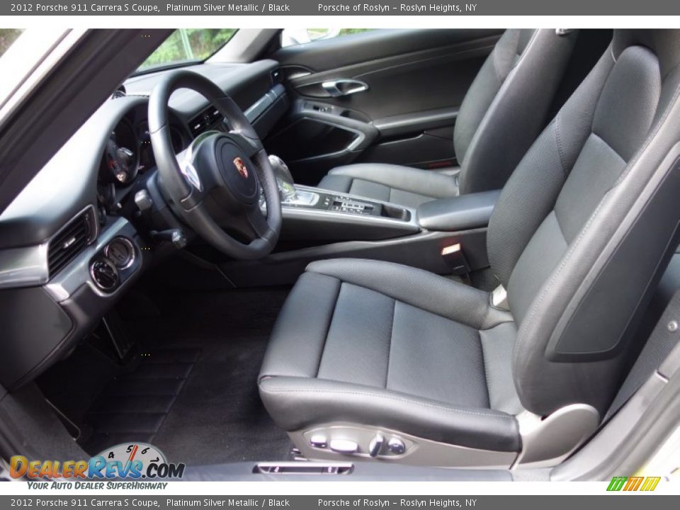 Front Seat of 2012 Porsche 911 Carrera S Coupe Photo #14