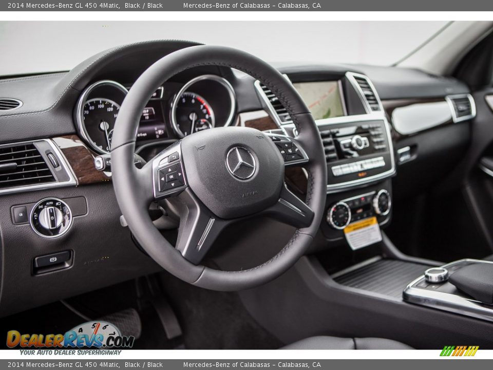 2014 Mercedes-Benz GL 450 4Matic Black / Black Photo #5