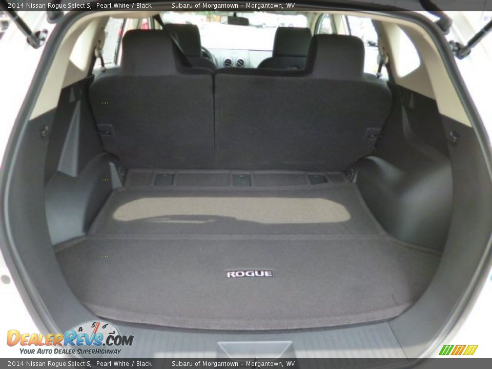 2014 Nissan Rogue Select S Pearl White / Black Photo #12
