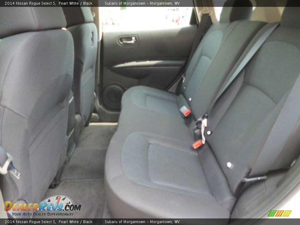 2014 Nissan Rogue Select S Pearl White / Black Photo #13