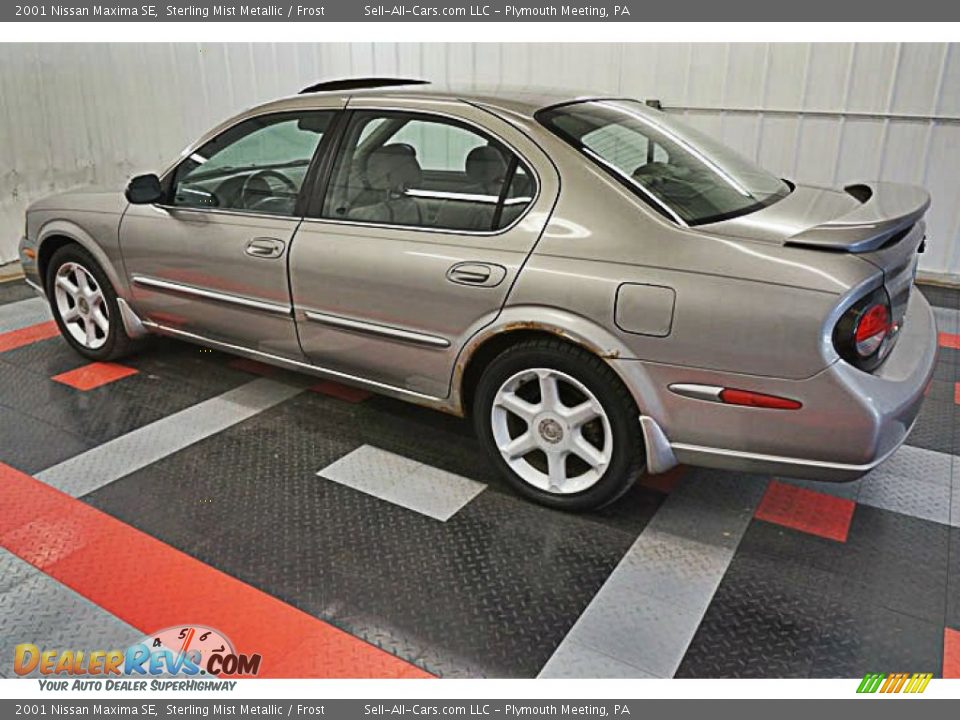 2001 Nissan Maxima SE Sterling Mist Metallic / Frost Photo #4