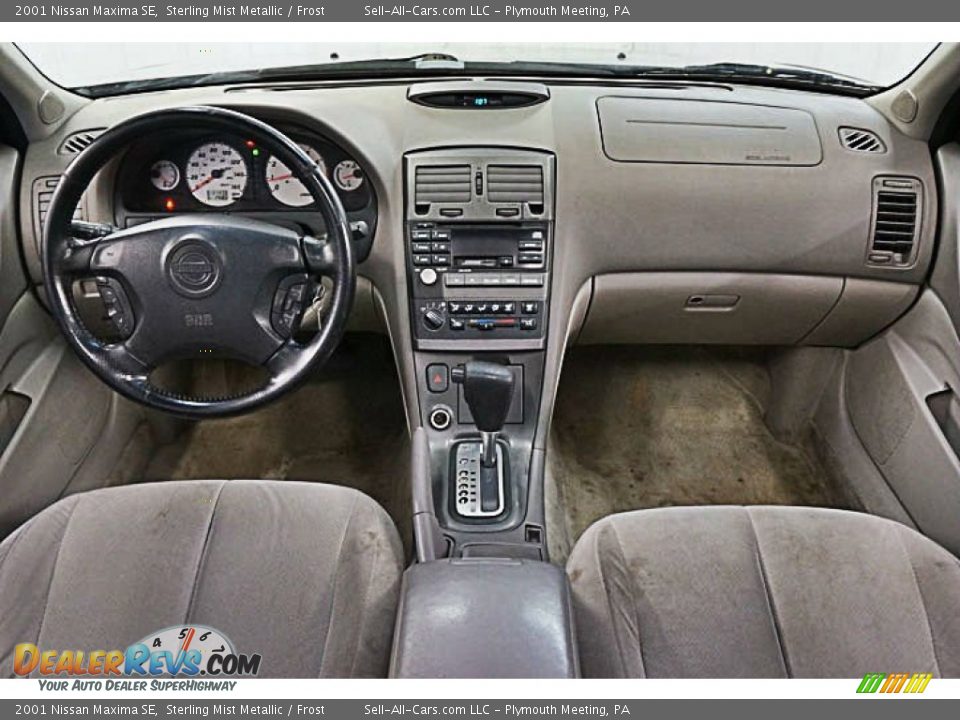 2001 Nissan Maxima SE Sterling Mist Metallic / Frost Photo #5