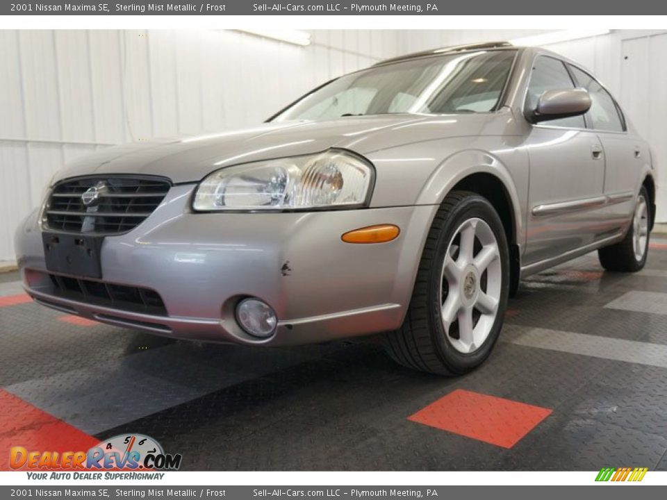 2001 Nissan Maxima SE Sterling Mist Metallic / Frost Photo #7