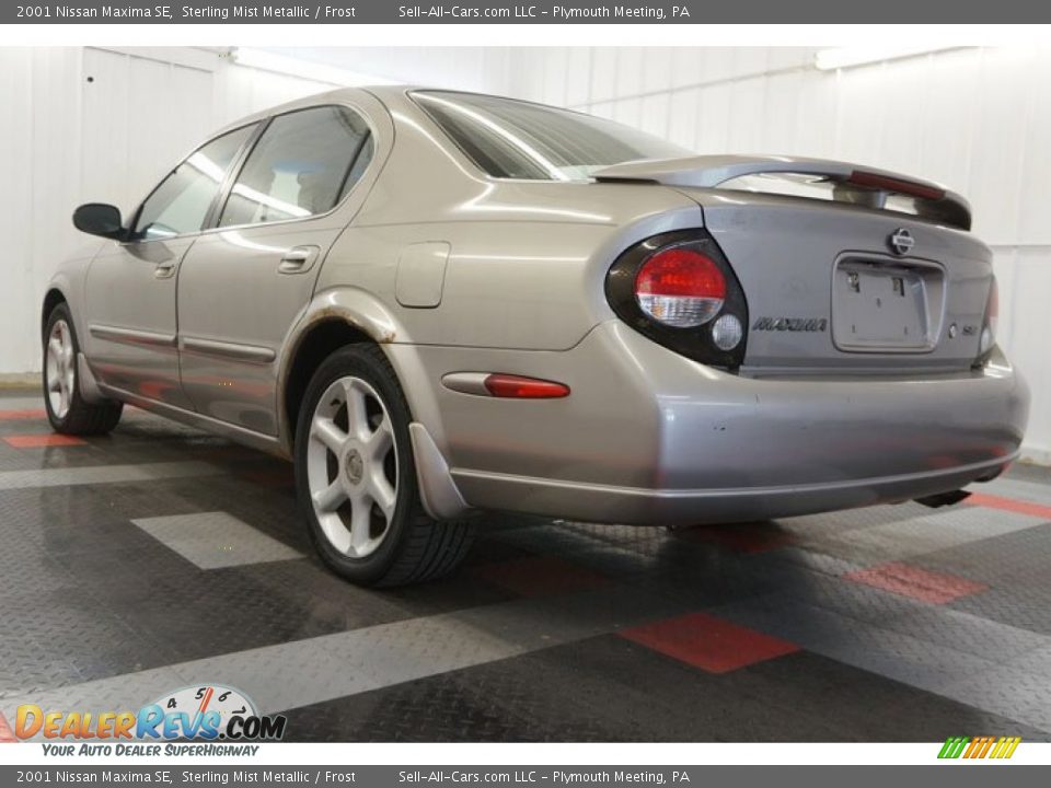 2001 Nissan Maxima SE Sterling Mist Metallic / Frost Photo #13