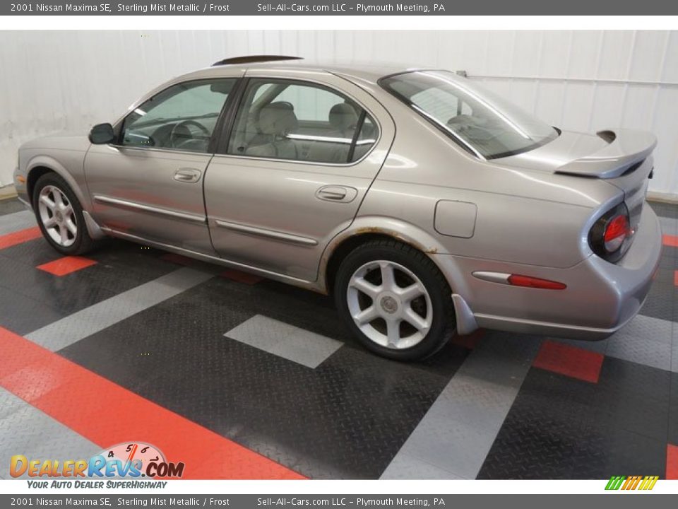 2001 Nissan Maxima SE Sterling Mist Metallic / Frost Photo #14