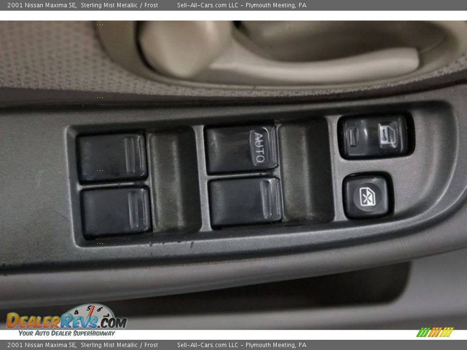 2001 Nissan Maxima SE Sterling Mist Metallic / Frost Photo #16