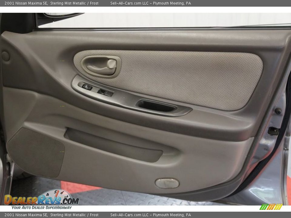 2001 Nissan Maxima SE Sterling Mist Metallic / Frost Photo #20