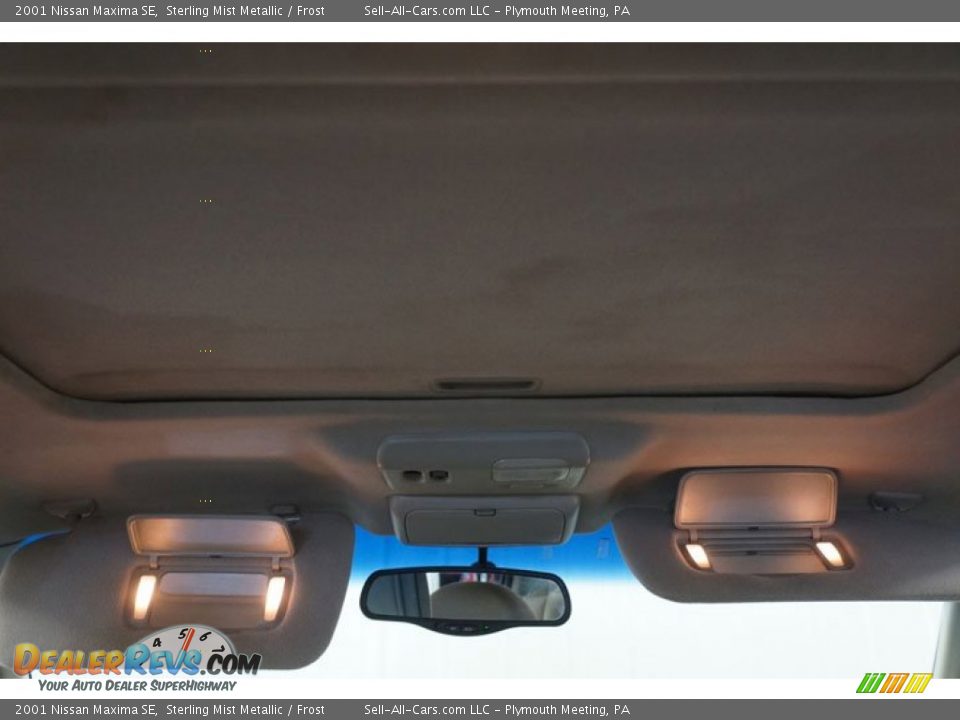 2001 Nissan Maxima SE Sterling Mist Metallic / Frost Photo #21