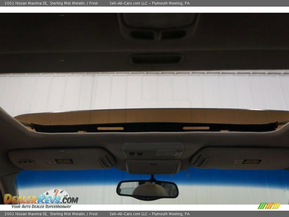 2001 Nissan Maxima SE Sterling Mist Metallic / Frost Photo #22