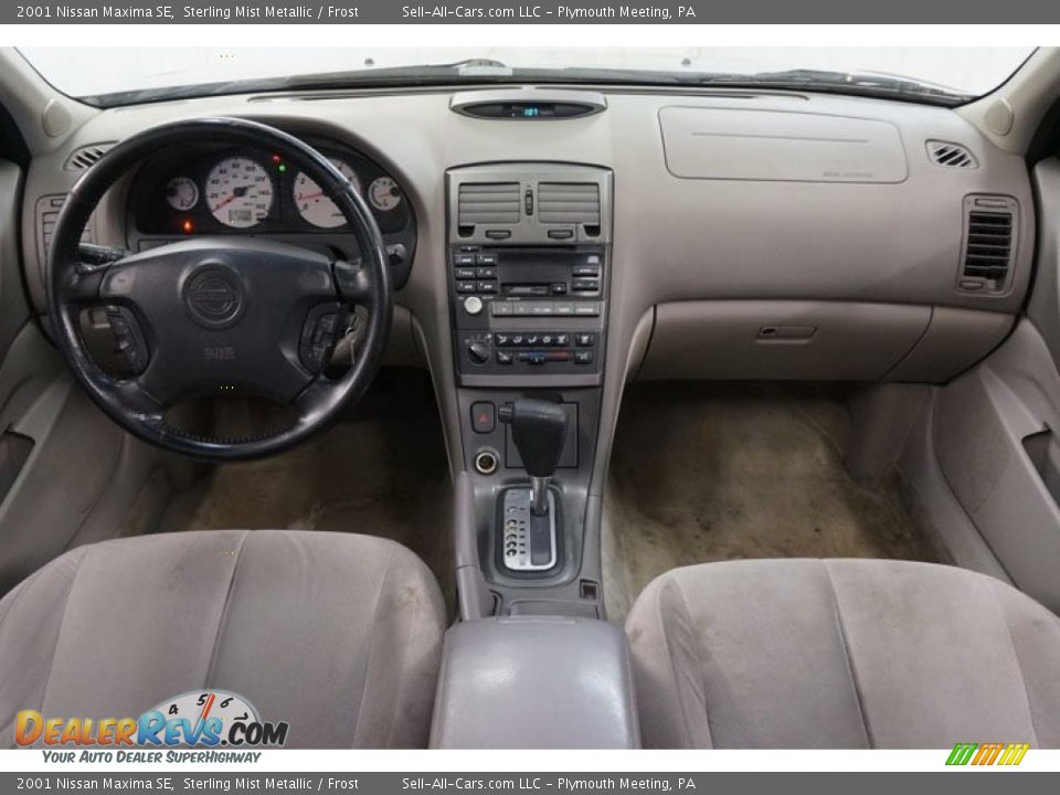2001 Nissan Maxima SE Sterling Mist Metallic / Frost Photo #23