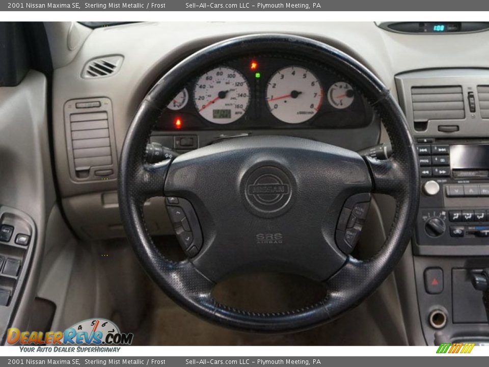 2001 Nissan Maxima SE Sterling Mist Metallic / Frost Photo #24