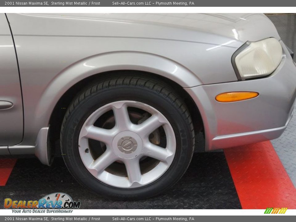 2001 Nissan Maxima SE Sterling Mist Metallic / Frost Photo #36