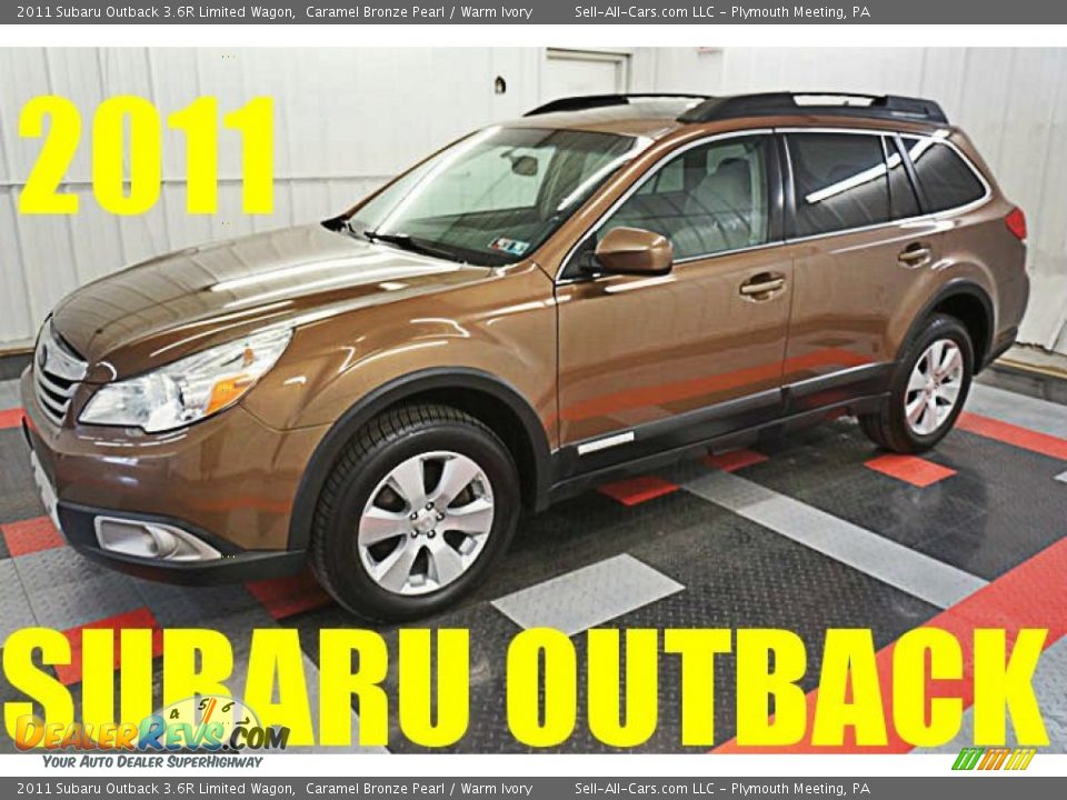 2011 Subaru Outback 3.6R Limited Wagon Caramel Bronze Pearl / Warm Ivory Photo #1