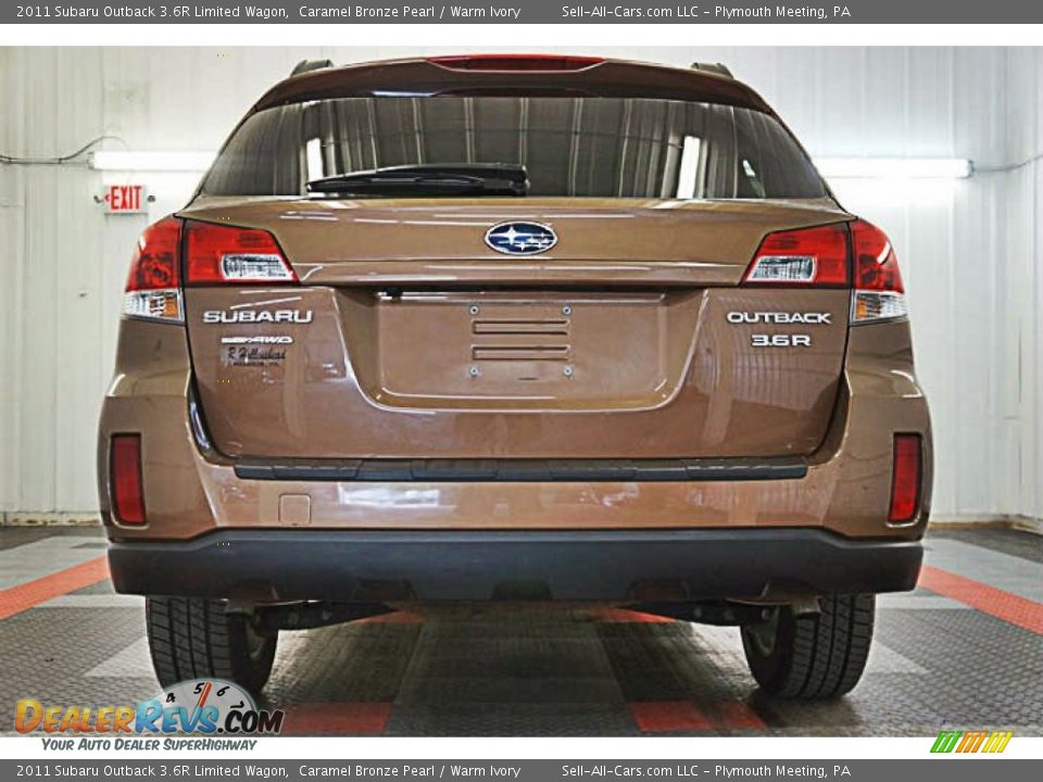 2011 Subaru Outback 3.6R Limited Wagon Caramel Bronze Pearl / Warm Ivory Photo #6