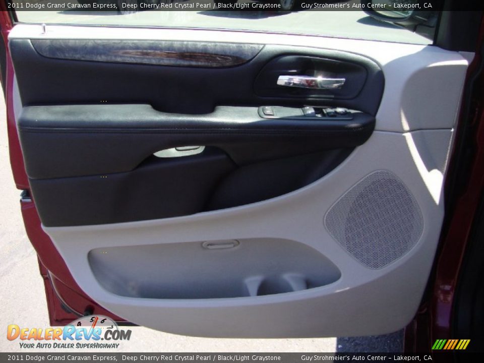 2011 Dodge Grand Caravan Express Deep Cherry Red Crystal Pearl / Black/Light Graystone Photo #9