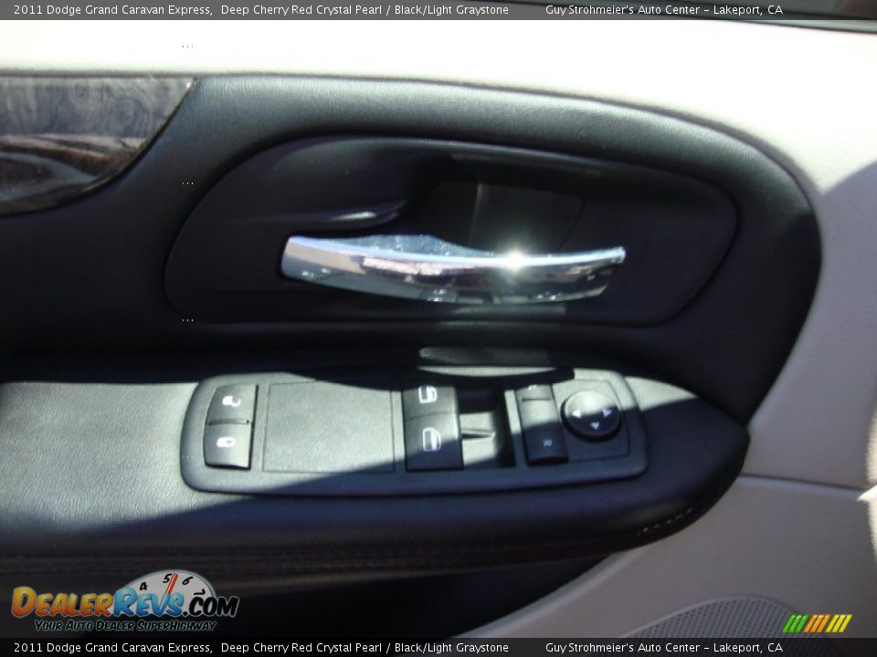 2011 Dodge Grand Caravan Express Deep Cherry Red Crystal Pearl / Black/Light Graystone Photo #10